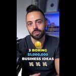 3 kjedelige forretningsideer som kan gjøre deg til millionær