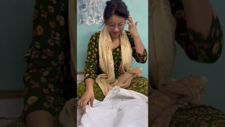 Meesho se ayya first order🤲🏻🥰|pehla order pack kara 😱#mesho #supplier #packing #ytshorts #shorts