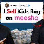 How a 21 Year Old Guy Selling Bags and Making Money Through His E-commerce Store on Meesho?