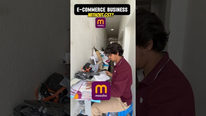 How to sell Meesho without GST 😱 #meeshoseller #minivlog #ecommerce #WithoutGST