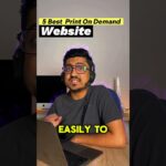 5 best print on demand websites