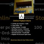 Online Flipkart Store Business Ideas #businessideas #business #startup #motivation